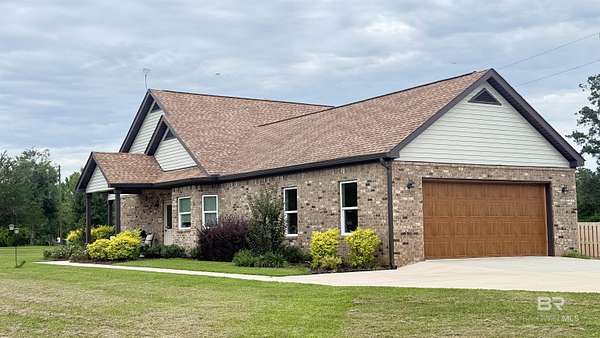 3.58 Acres of Land with Home for Sale in Elberta, Alabama