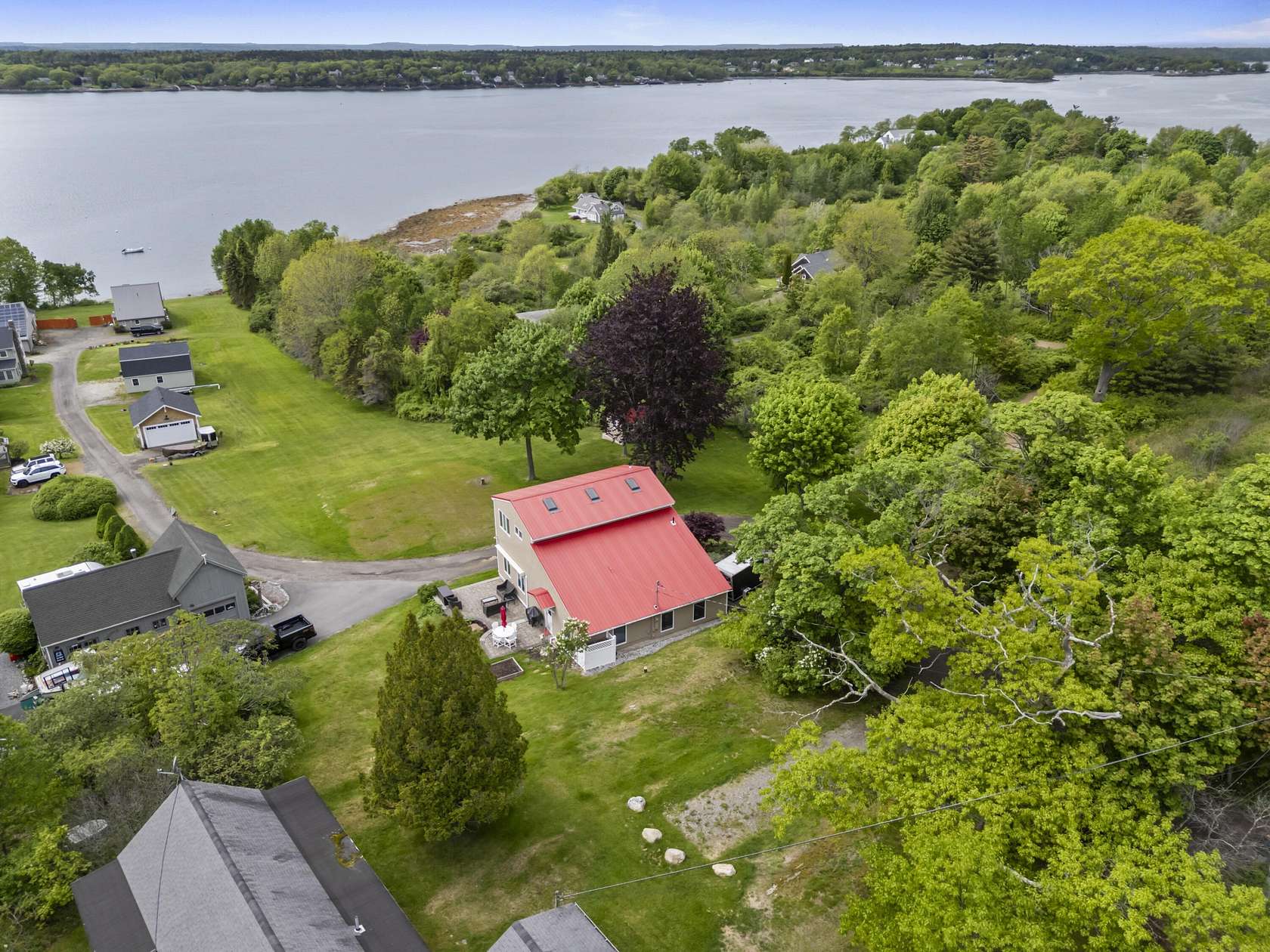 1.59 Acres of Land with Home for Sale in Harpswell Town, Maine