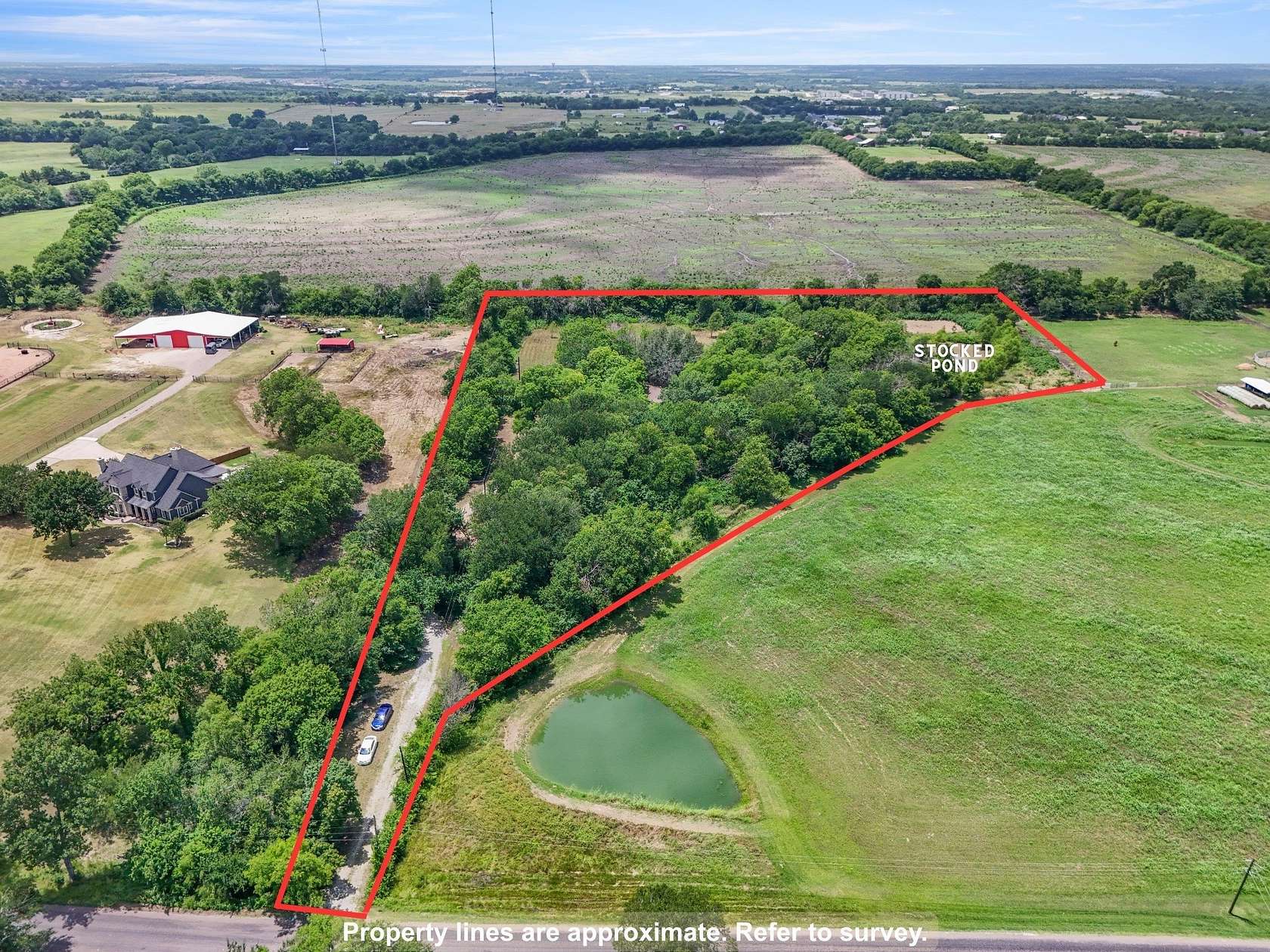 5.45 Acres of Residential Land for Sale in Howe, Texas
