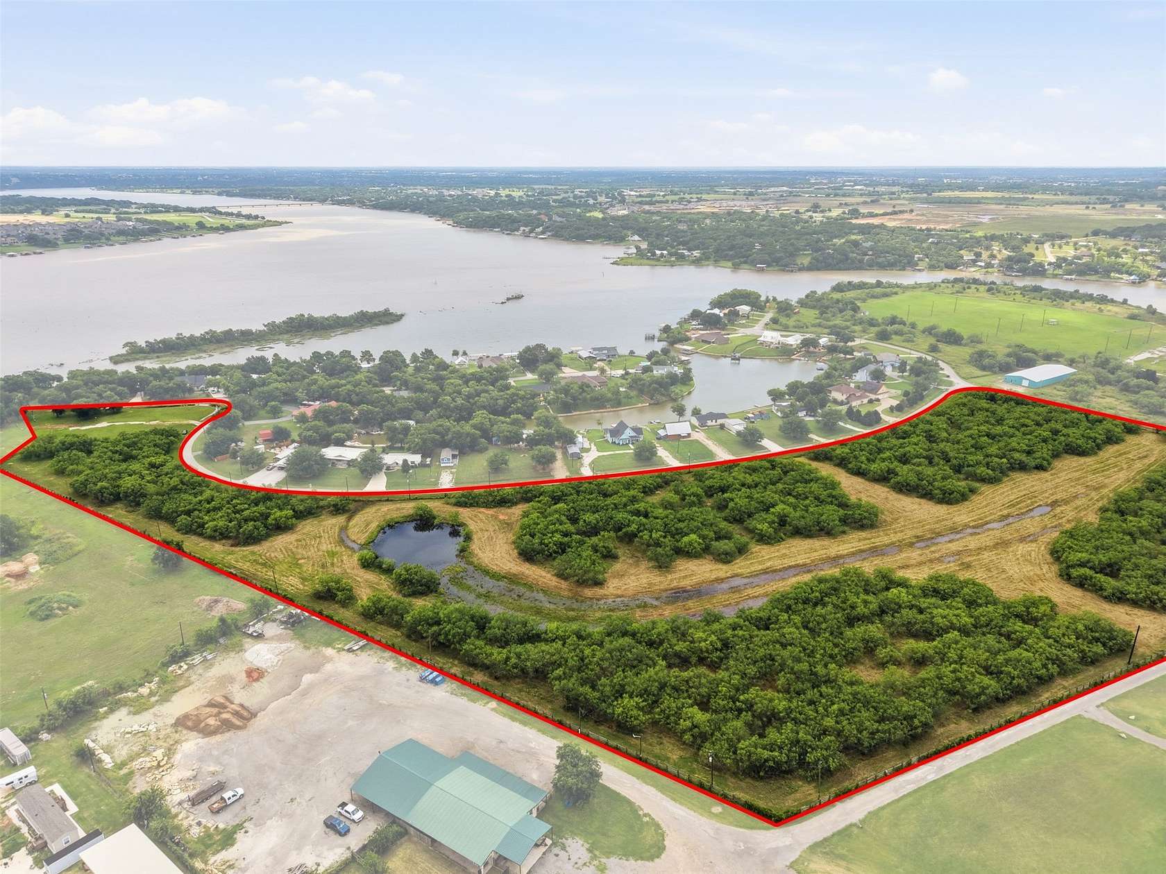 18.4 Acres of Agricultural Land for Sale in Granbury, Texas