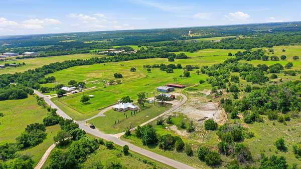 12.4 Acres of Land with Home for Sale in Stephenville, Texas