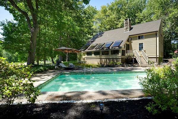 9.74 Acres of Land with Home for Sale in Pepperell, Massachusetts