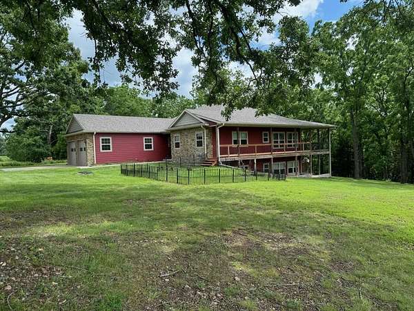 39.7 Acres of Land with Home for Sale in Galena, Missouri