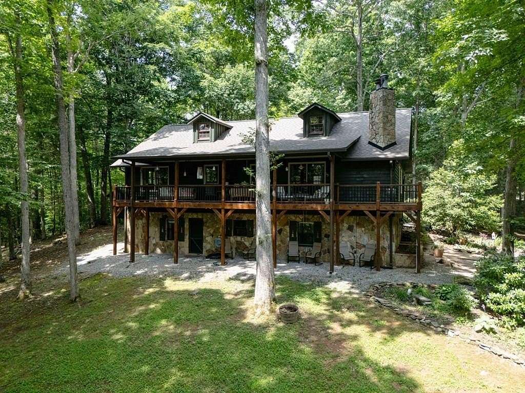 5.88 Acres of Land with Home for Sale in Blairsville, Georgia