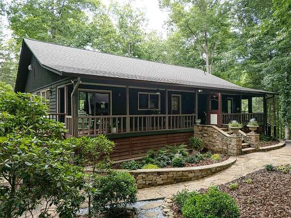 5.88 Acres of Land with Home for Sale in Blairsville, Georgia