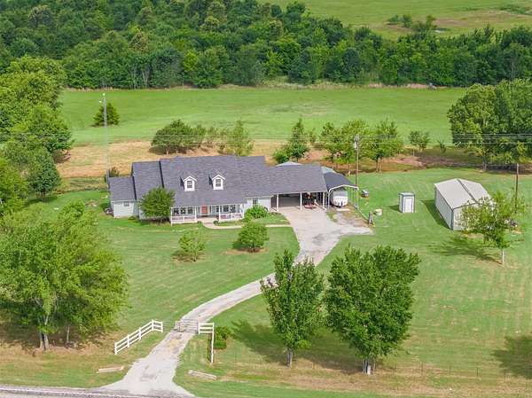 5.8 Acres of Land with Home for Sale in Grand Saline, Texas