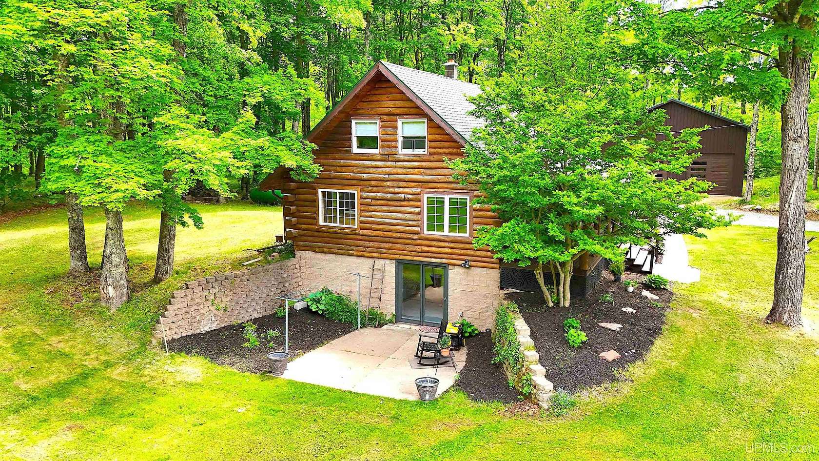 15 Acres of Land with Home for Sale in Skandia, Michigan