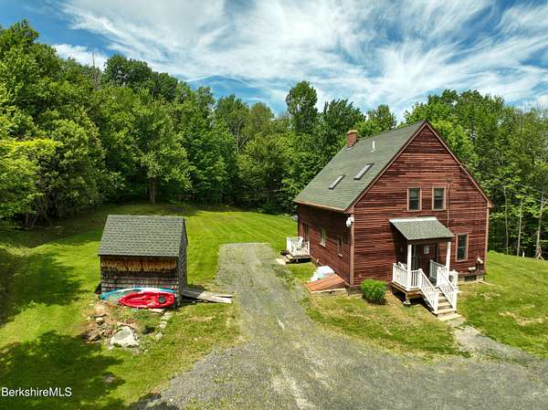 4 Acres of Land with Home for Sale in Becket, Massachusetts