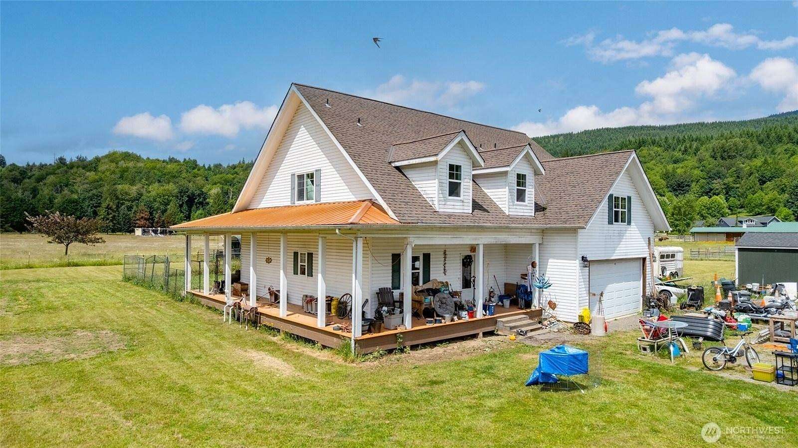 9.43 Acres of Land with Home for Sale in Concrete, Washington