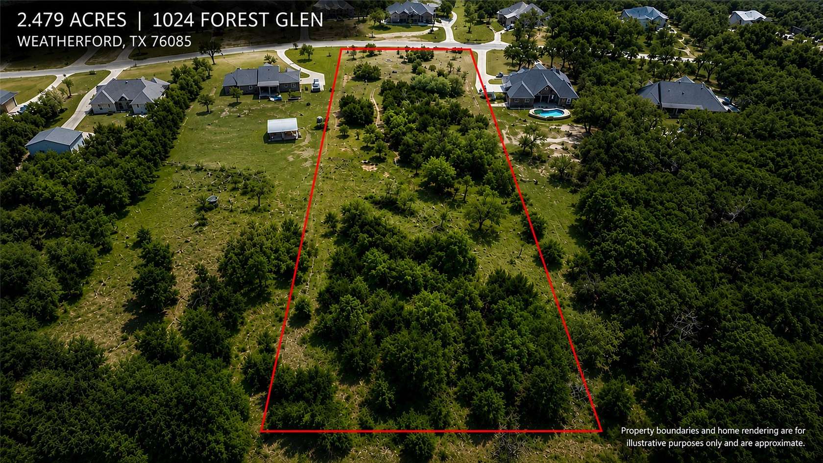 2.48 Acres of Residential Land for Sale in Weatherford, Texas