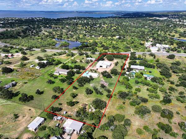 3.22 Acres of Land with Home for Sale in Buchanan Dam, Texas