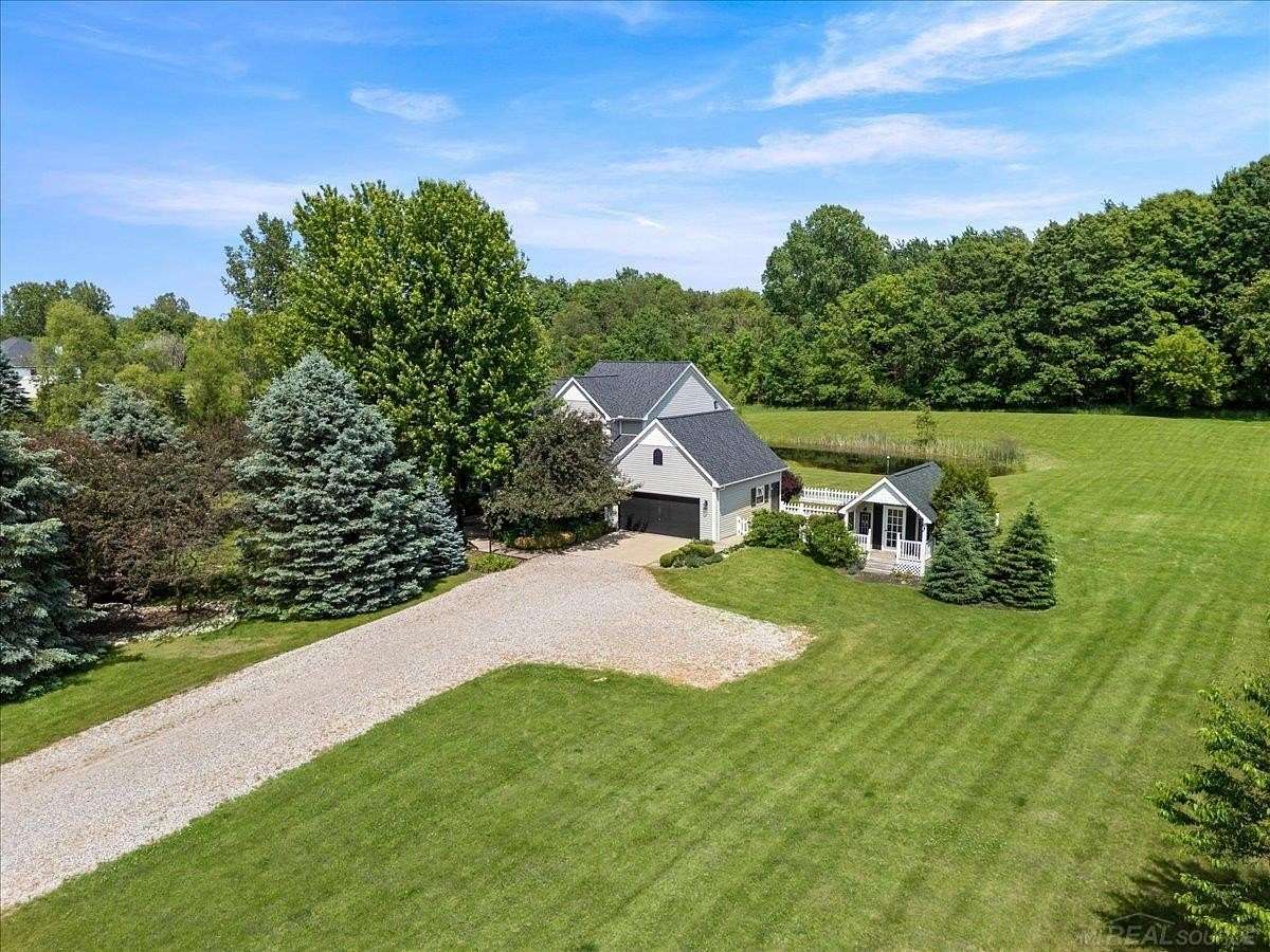 5 Acres of Land with Home for Sale in Oxford, Michigan