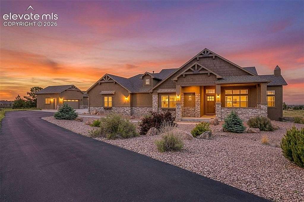 3 Acres of Land with Home for Sale in Colorado Springs, Colorado