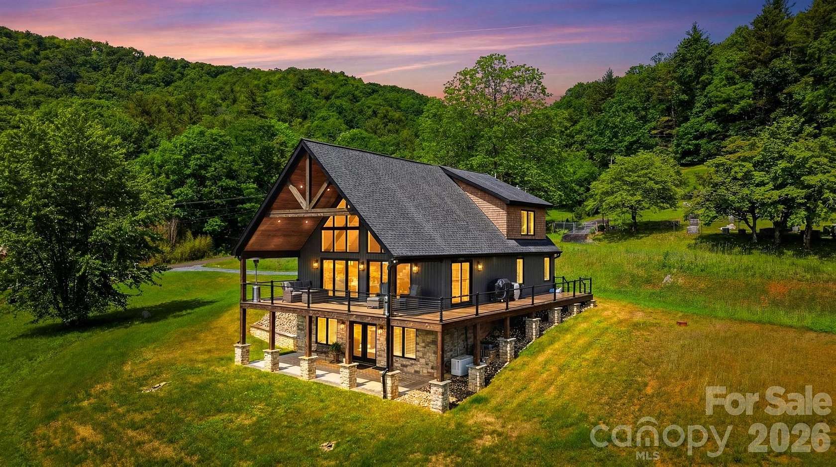 7.45 Acres of Land with Home for Sale in Newland, North Carolina