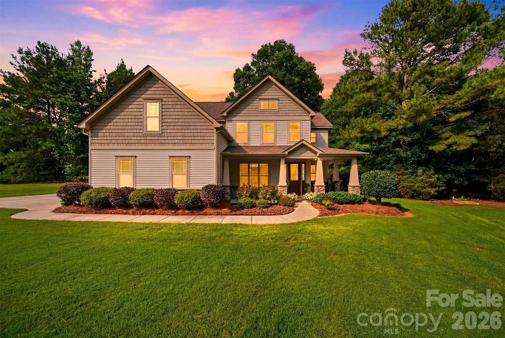 3.19 Acres of Land with Home for Sale in Monroe, North Carolina