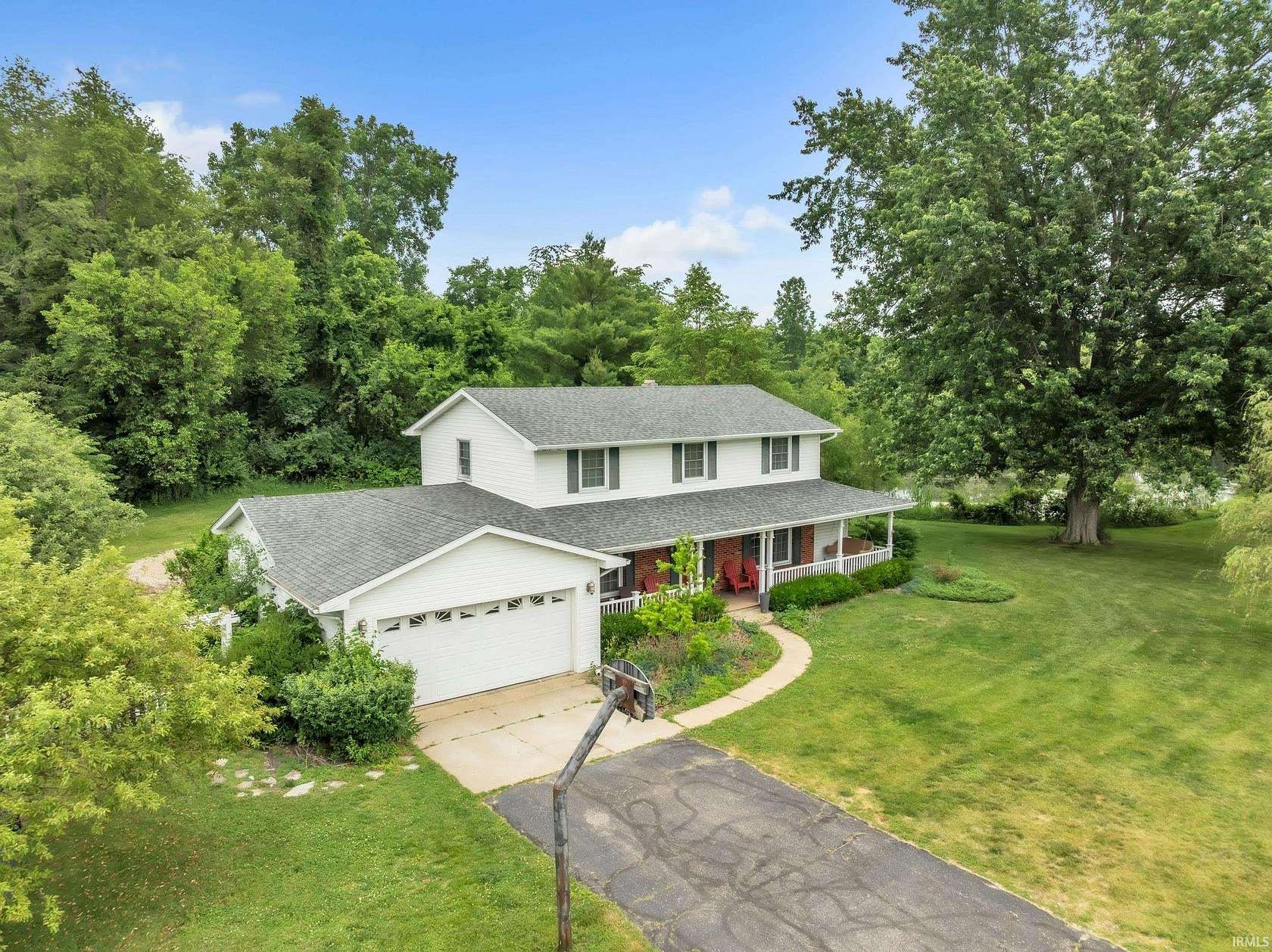 4 Acres of Land with Home for Sale in Winona Lake, Indiana