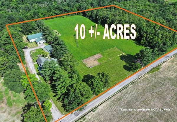10 Acres of Land with Home for Sale in Geff, Illinois