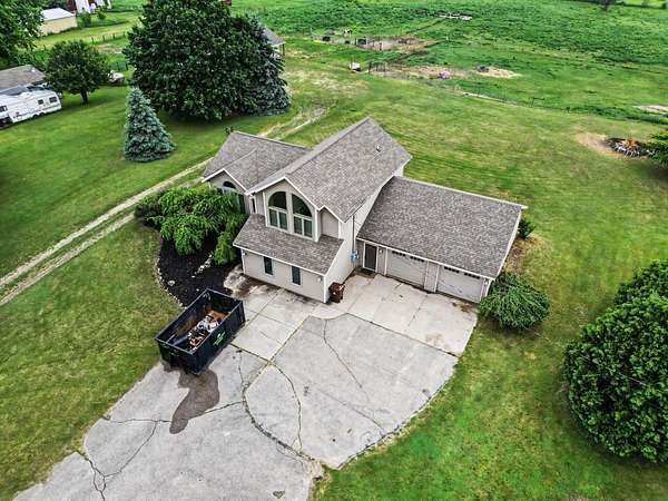 14.5 Acres of Land with Home for Sale in Cedar Springs, Michigan