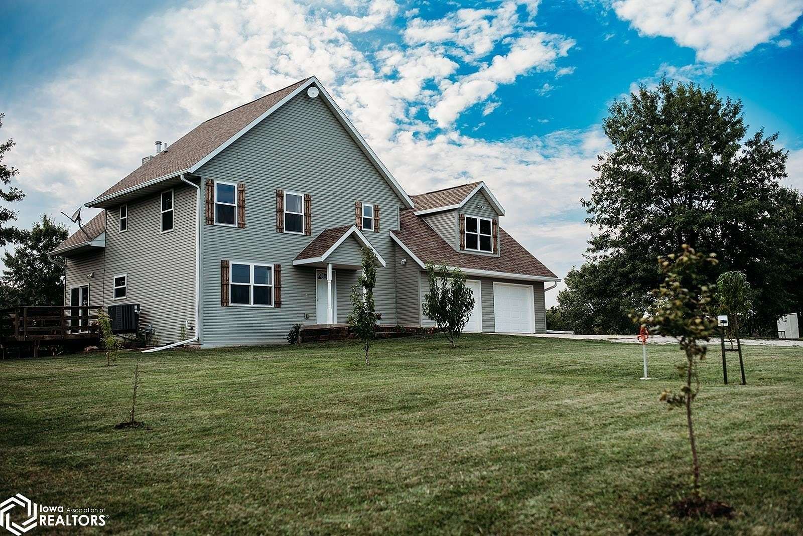 4.86 Acres of Land with Home for Sale in Promise City, Iowa