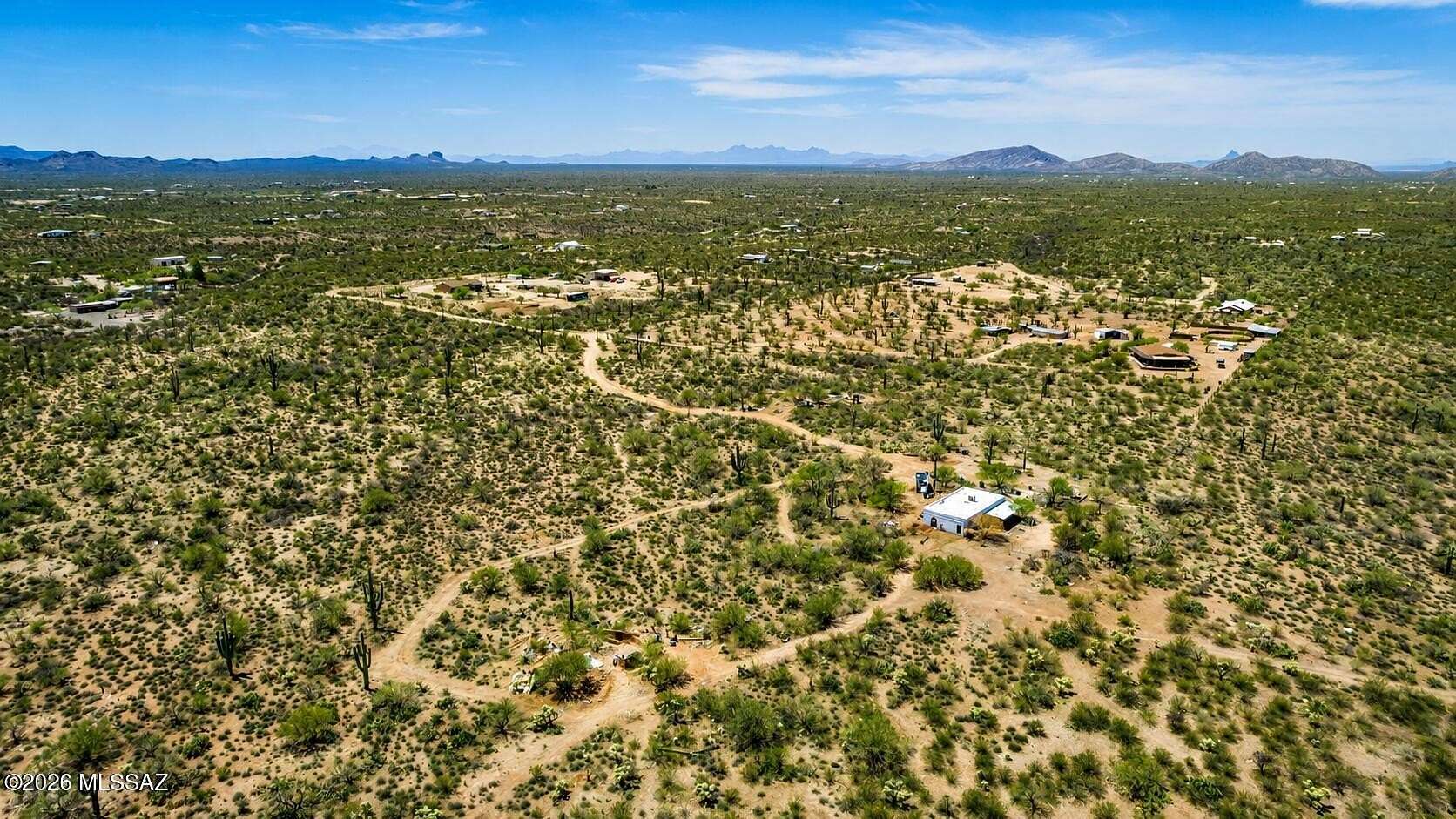 20 Acres of Land with Home for Sale in Saddle Brooke, Arizona