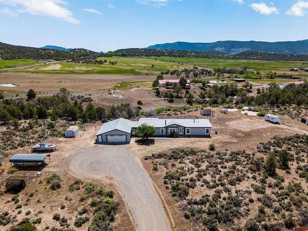 5 Acres of Land with Home for Sale in Ignacio, Colorado