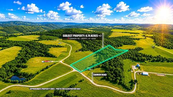 6.74 Acres of Residential Land for Sale in Hustonville, Kentucky