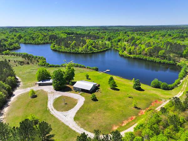 590 Acres of Land with Home for Sale in Midway, Alabama