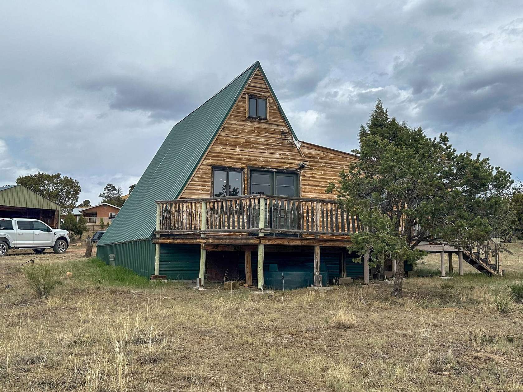 2.29 Acres of Land with Home for Sale in La Jara, New Mexico