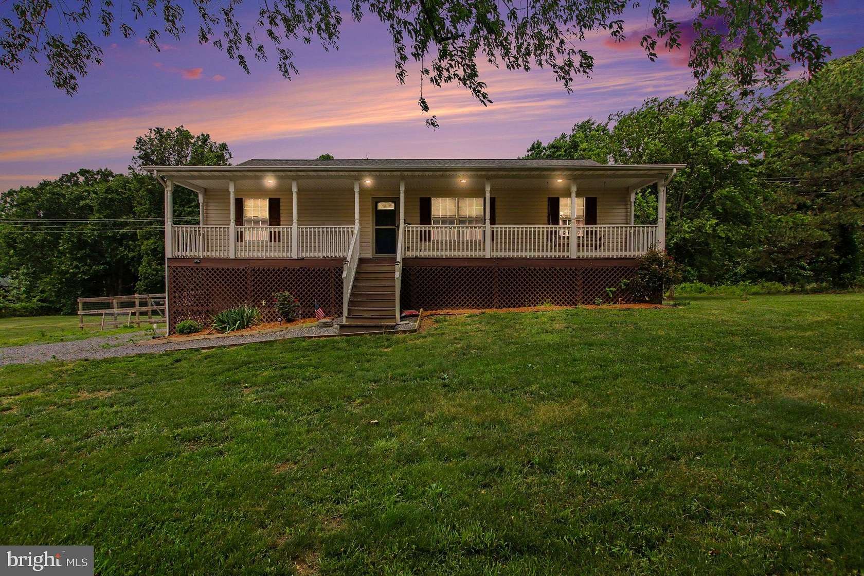 3 Acres of Land with Home for Sale in Rhoadesville, Virginia