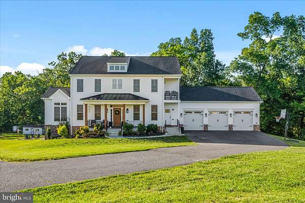 8.28 Acres of Land with Home for Sale in Mount Airy, Maryland