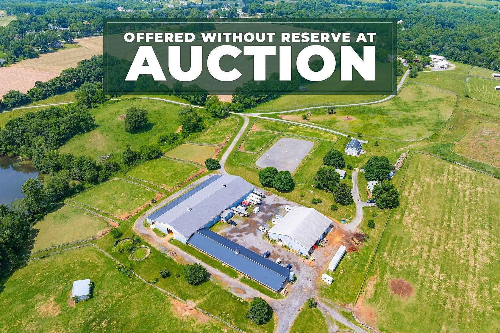101 Acres of Land for Auction in Mount Airy, Maryland