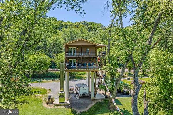 5 Acres of Land with Home for Sale in Berkeley Springs, West Virginia