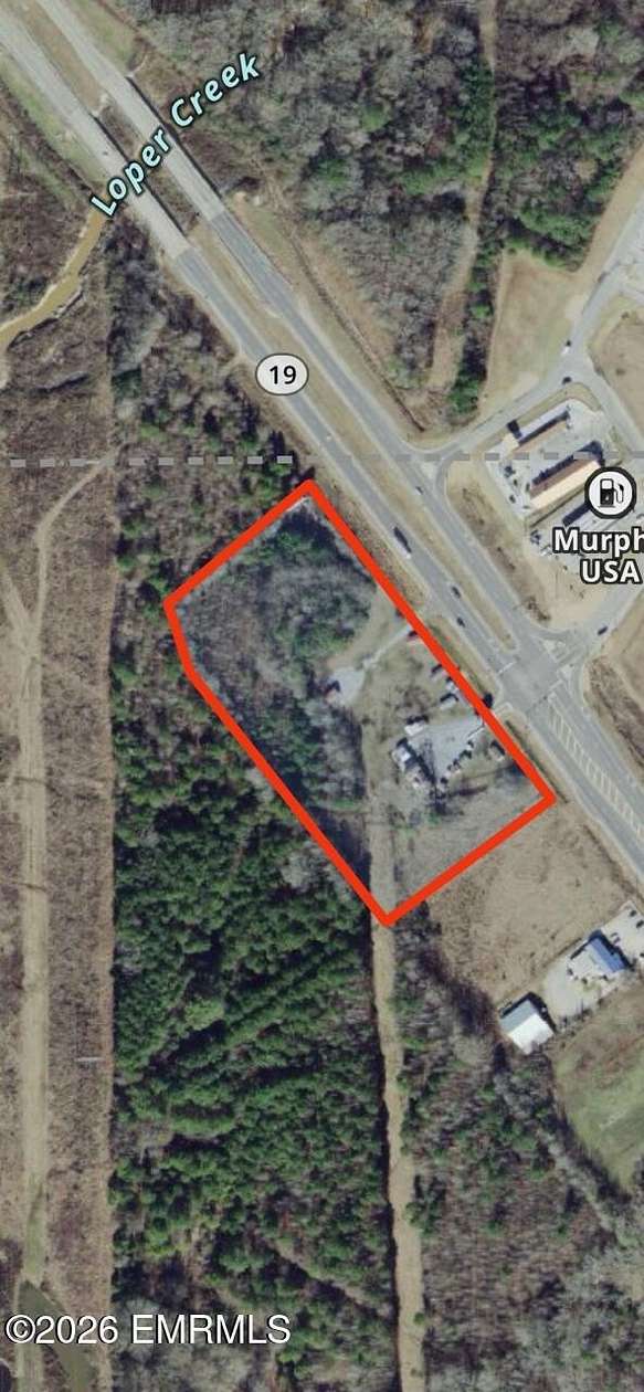 6 Acres of Commercial Land for Sale in Meridian, Mississippi