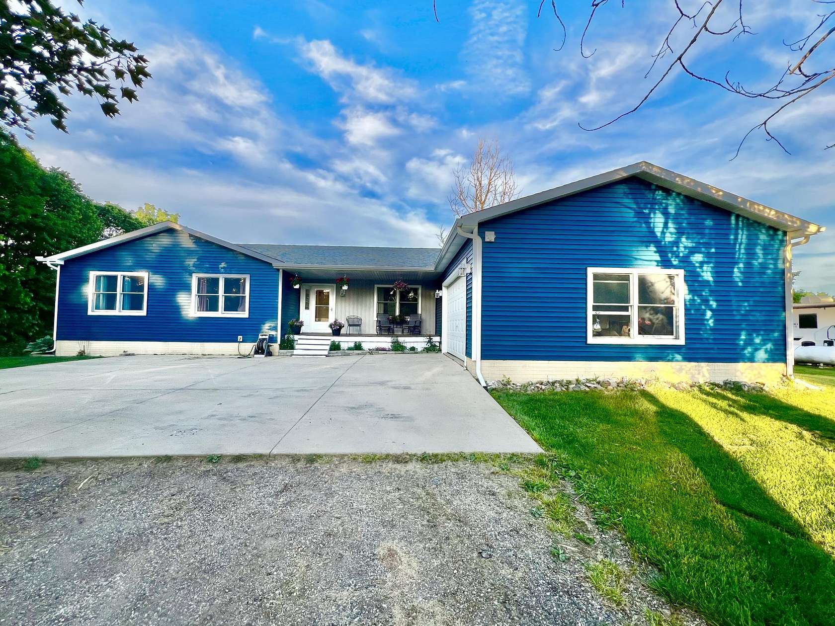 3 Acres of Land with Home for Sale in North Adams, Michigan