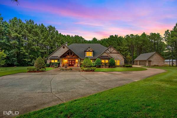 6.67 Acres of Land with Home for Sale in Haughton, Louisiana