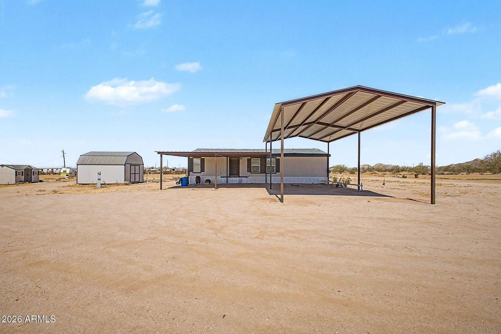 3.46 Acres of Land with Home for Sale in Maricopa, Arizona