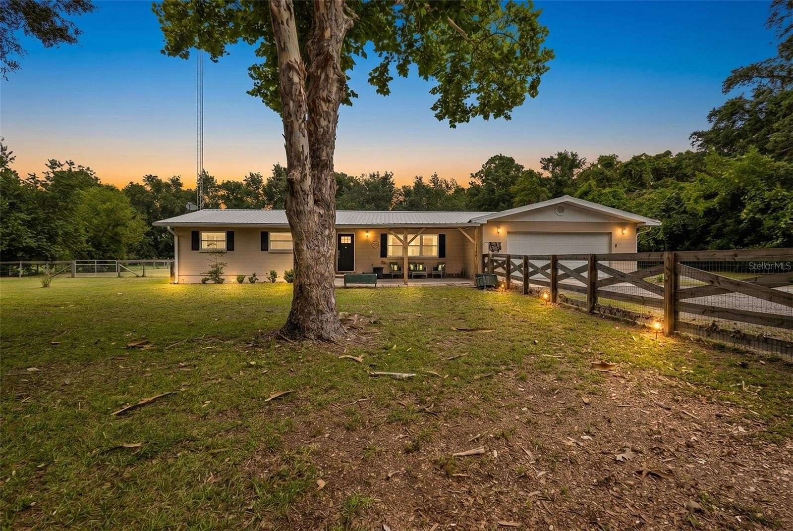 2.5 Acres of Land with Home for Sale in Chiefland, Florida