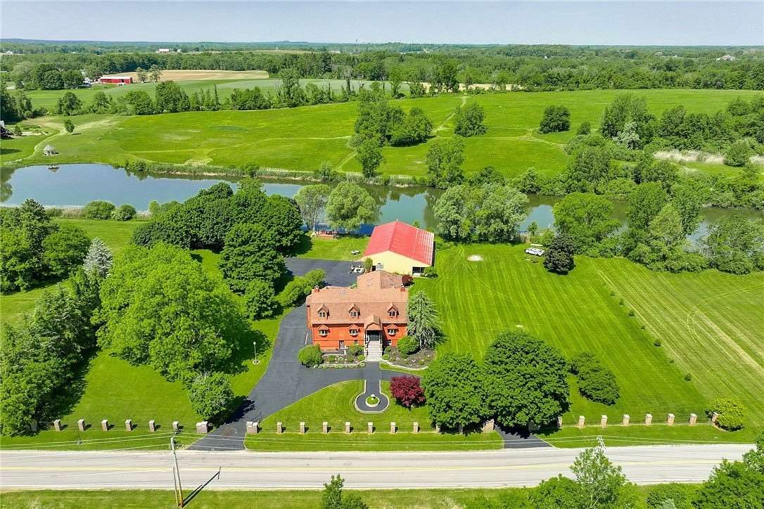 3.38 Acres of Land with Home for Sale in Macedon, New York