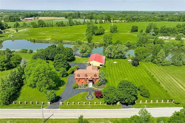 3.38 Acres of Land with Home for Sale in Macedon, New York