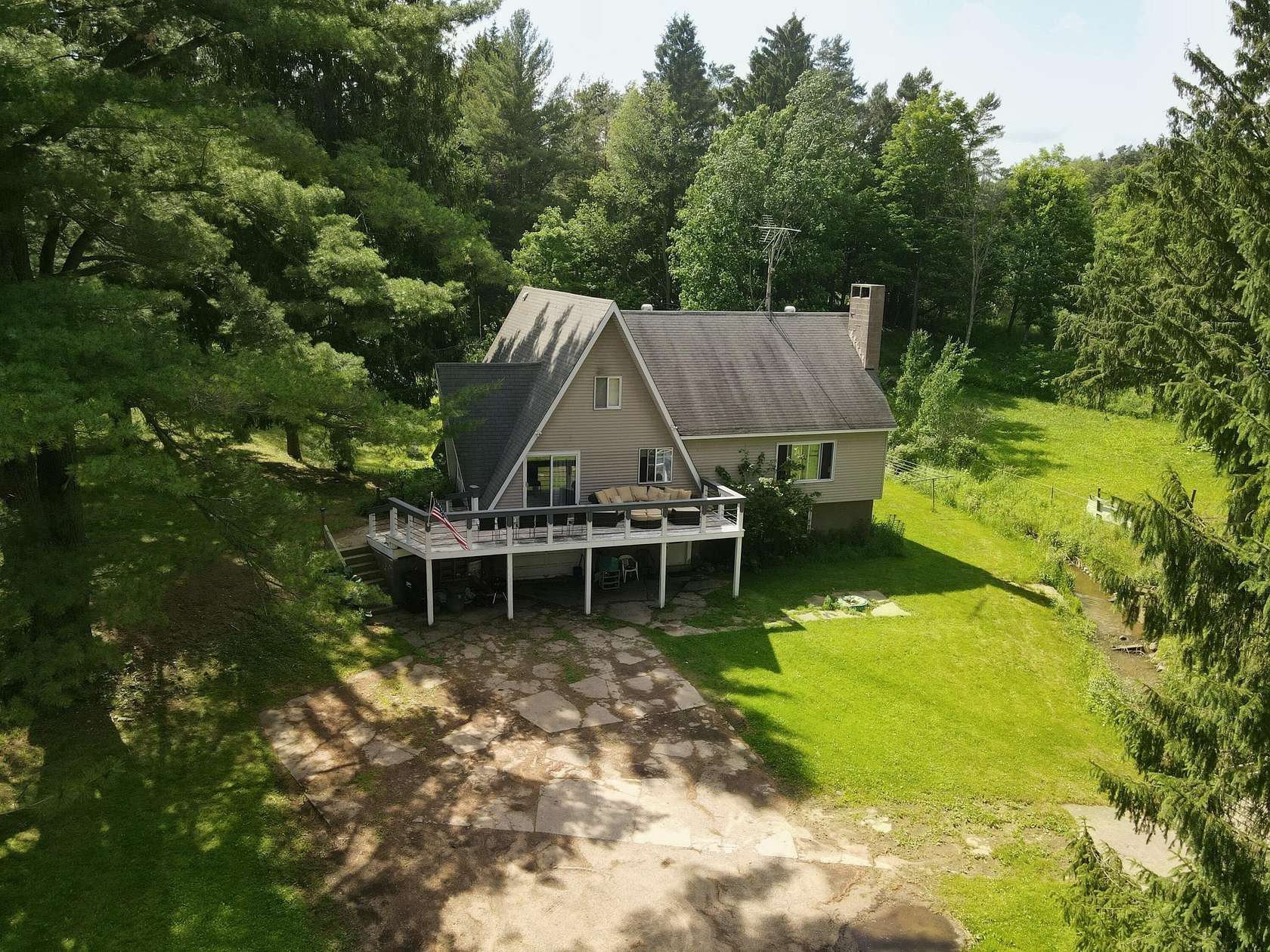 3.3 Acres of Land with Home for Sale in Paris, Michigan