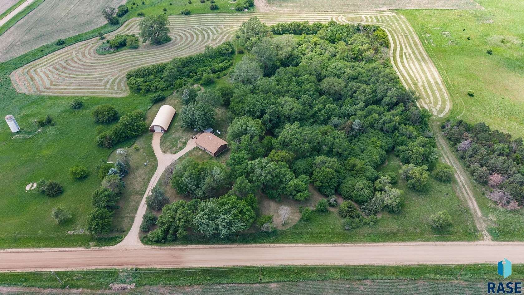 6.34 Acres of Land with Home for Sale in Parker, South Dakota