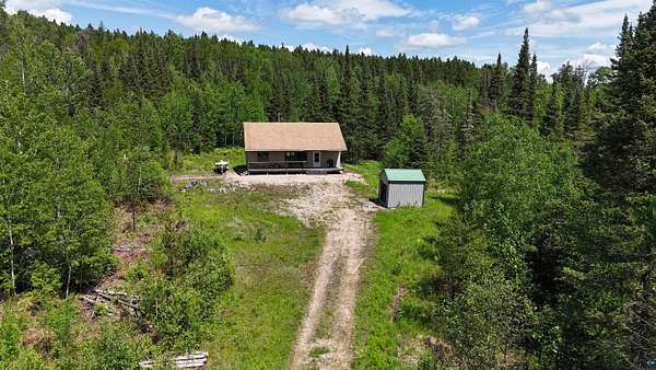 5 Acres of Land with Home for Sale in Orr, Minnesota