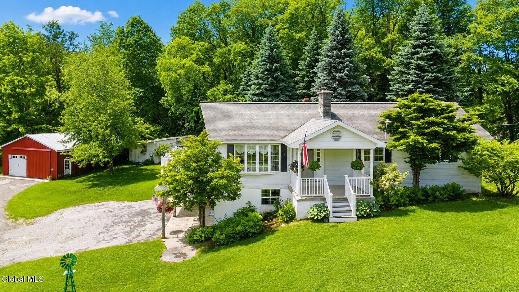 8.77 Acres of Land with Home for Sale in Galway, New York