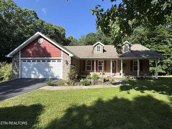 4.8 Acres of Land with Home for Sale in Grimsley, Tennessee