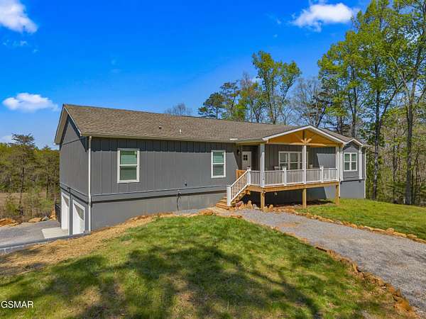 3.59 Acres of Land with Home for Sale in Dandridge, Tennessee