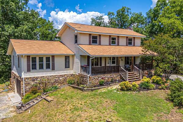 5.2 Acres of Land with Home for Sale in Sevierville, Tennessee