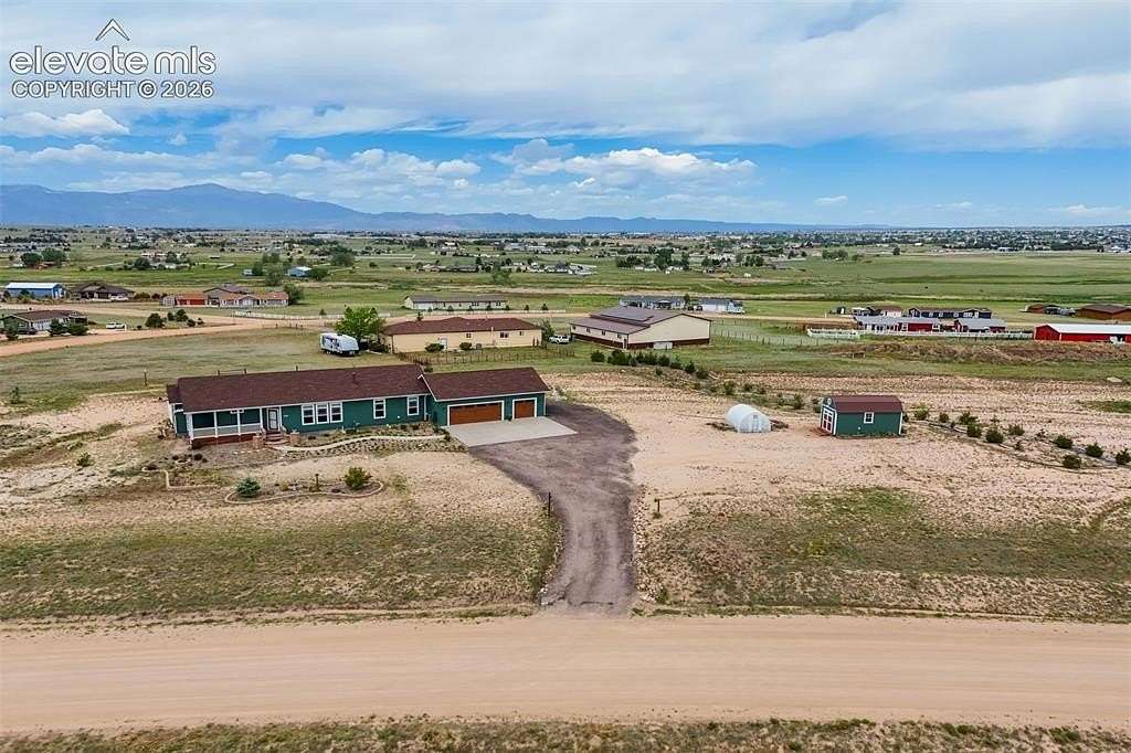2.55 Acres of Land with Home for Sale in Peyton, Colorado