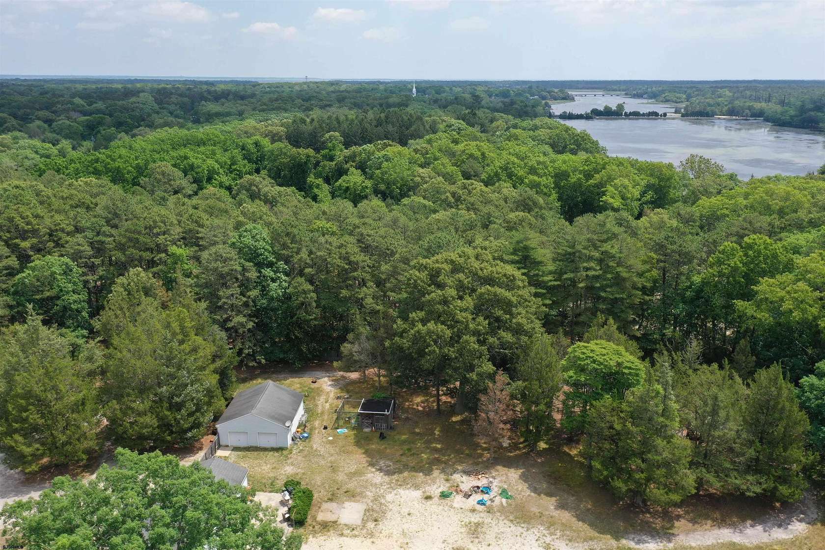 5.42 Acres of Land with Home for Sale in Port Republic, New Jersey