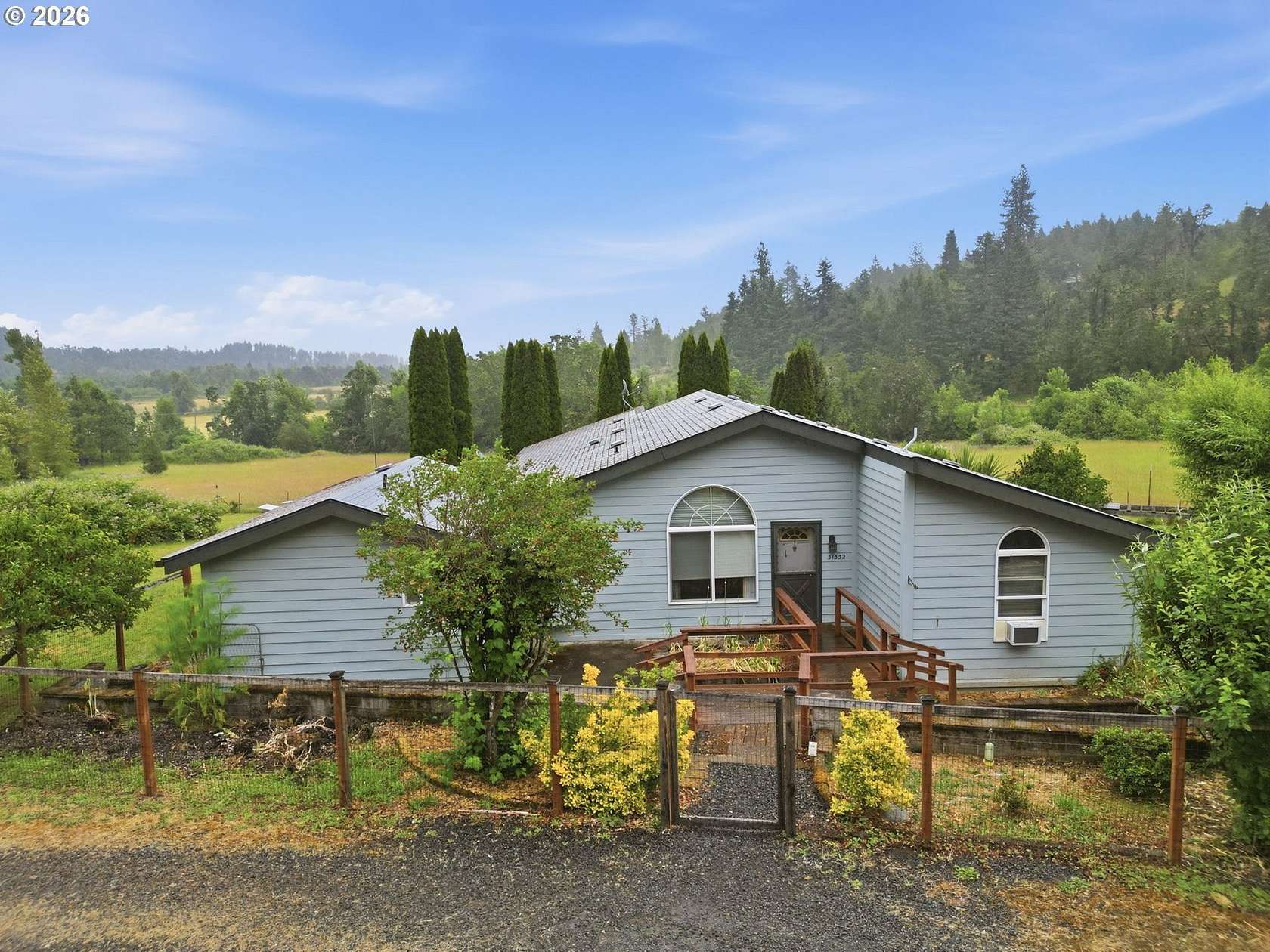 8.77 Acres of Land with Home for Sale in Creswell, Oregon