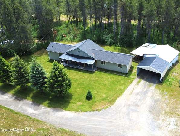 5 Acres of Land with Home for Sale in Rathdrum, Idaho